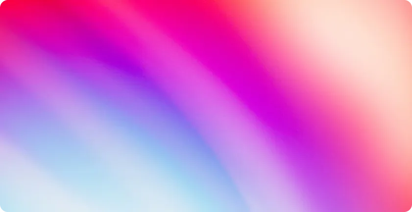 Abstract gradient background with smooth transitions of pink, purple, blue, and peach tones.